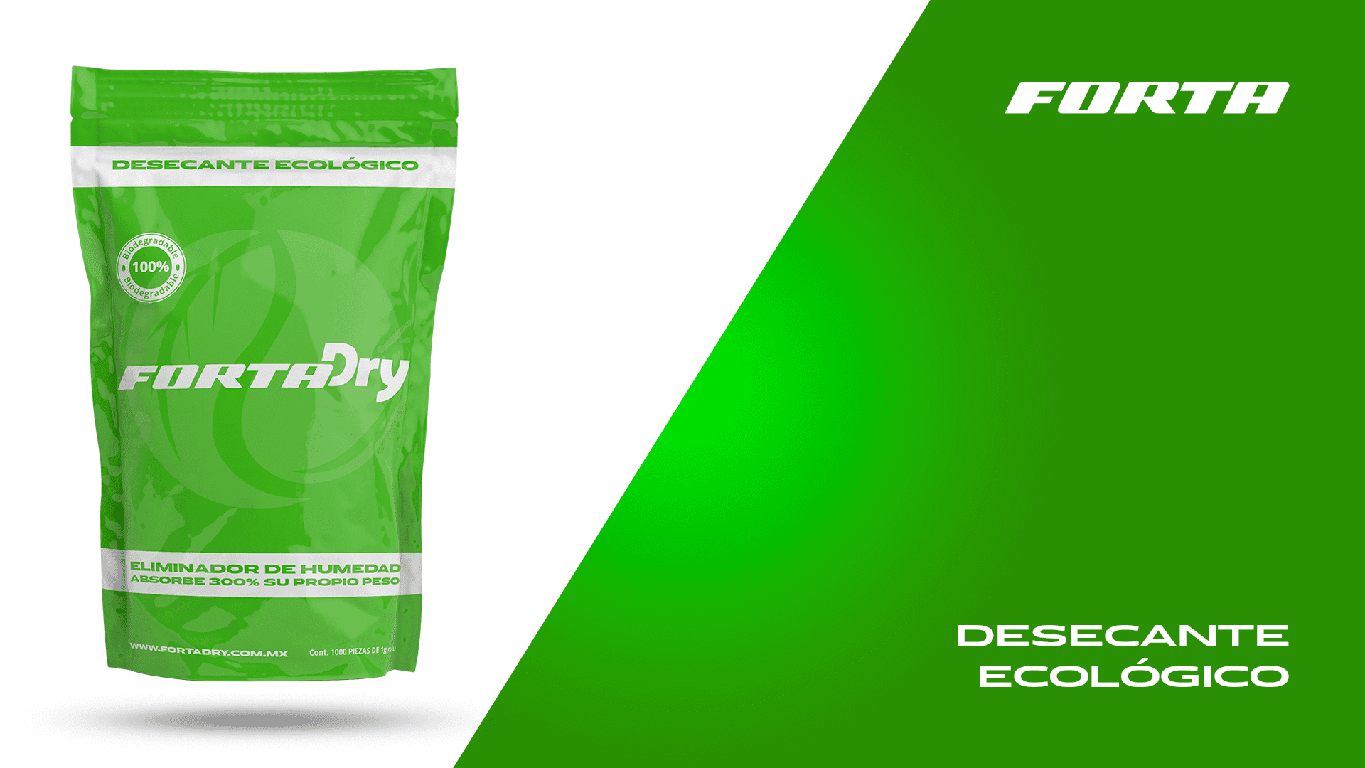 Desecante FortaDry: Tu solución para el Control de la Humedad.