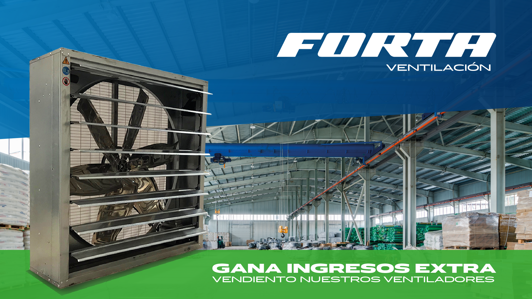 Gana ingresos extras vendiendo nuestros ventiladores