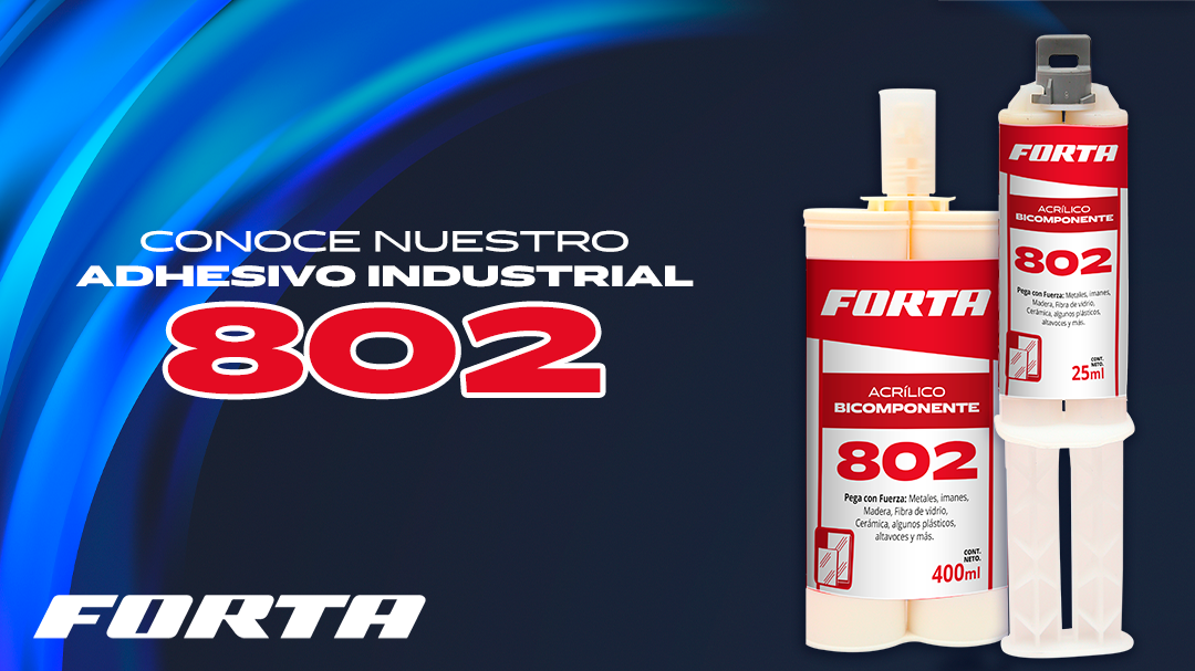 Conoce nuestro adhesivo industrial 802