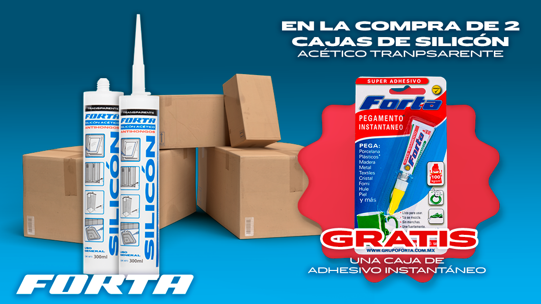 Gratis una caja de adhesivo instantáneo